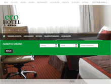 Tablet Screenshot of ecohotel.cl
